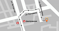 Схема проезда в АрендаАвто-крр